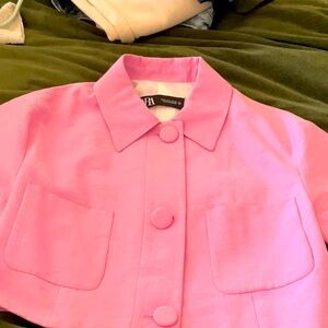 ZARA PINK JACKET small 🩷🩷🩷🩷EUC